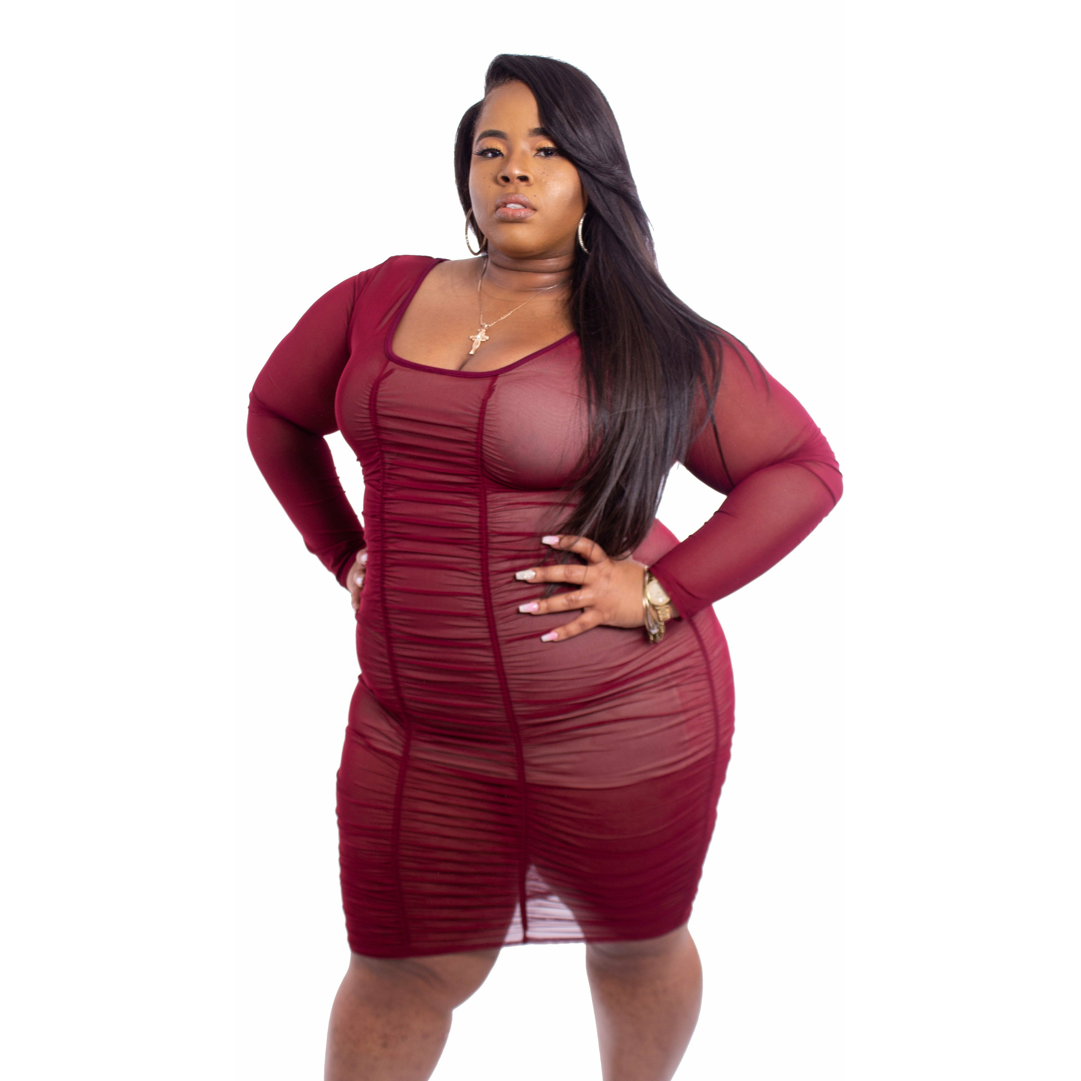 Fine As Wine Dress fine-as-wine-dress Dress 1X,2X,3X Curvy Collection